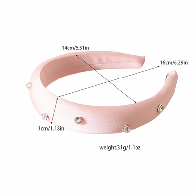 Spring and summer high sense rhinohydrin sponge hair band  headband