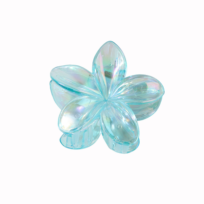 AB color frangipani hair clip Flower shark clip hair accessories